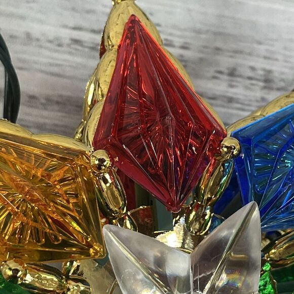 Vintage Christmas Tree Topper Star Bob Ho 1993 Not Working - Picture 5 of 14